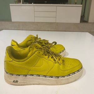 yellow air force 1s